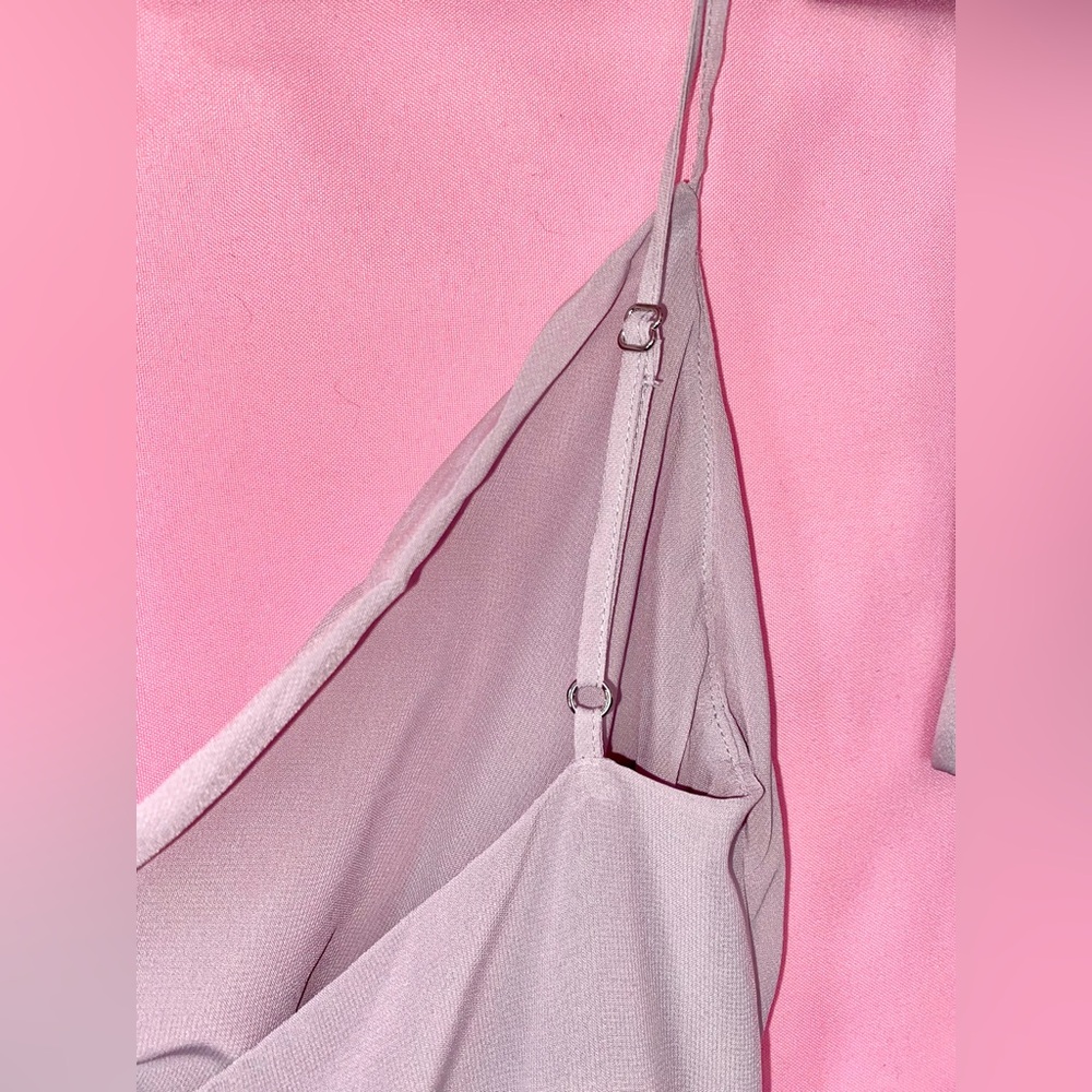 Alexandria w/ Corset House of CB Dress Vienne Lavender Gray Flowy Purple Medium - Picture 12 of 17